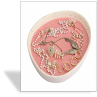 Ceramic  jewelry tray from mmcis china